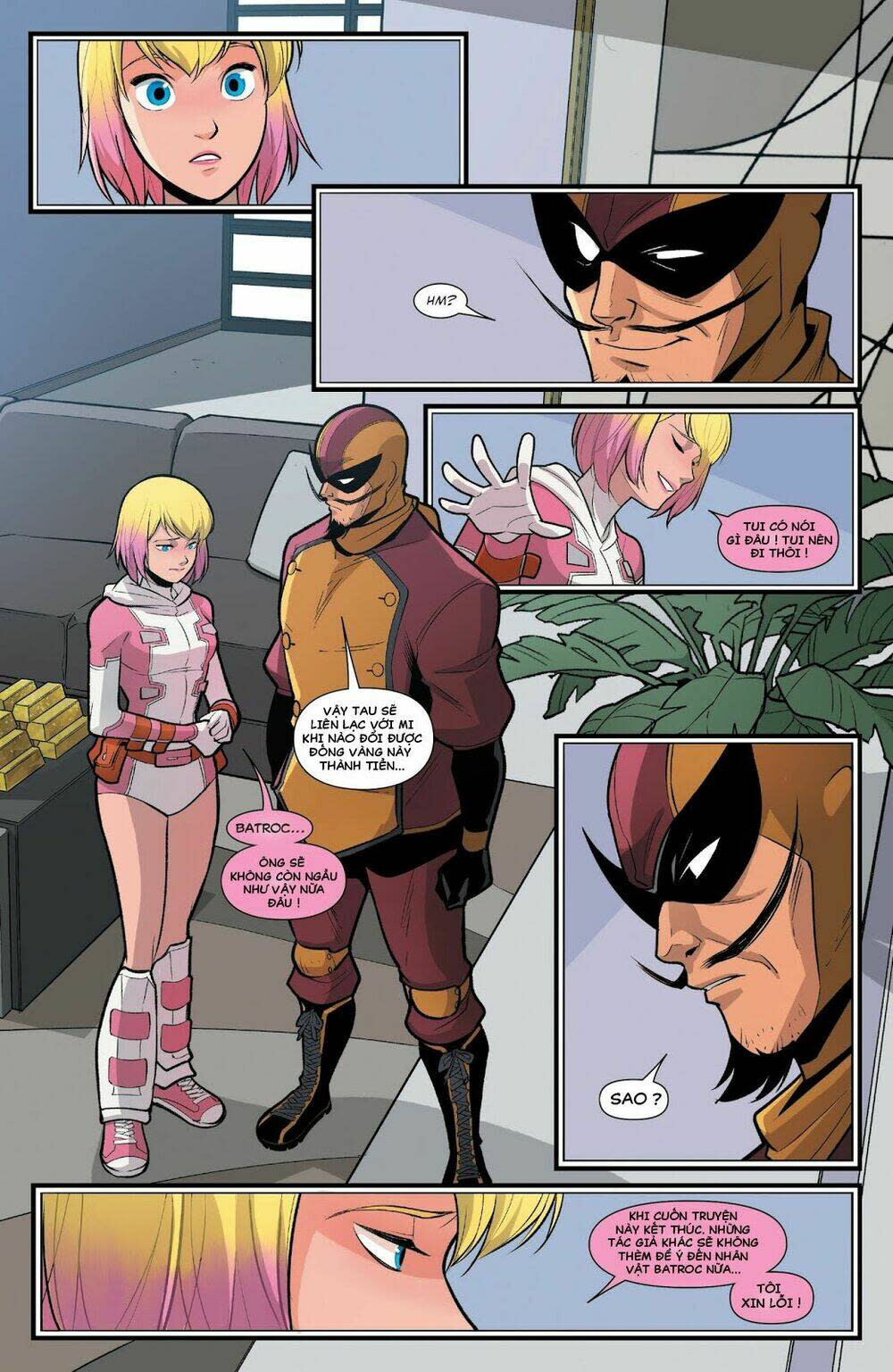 Gwenpool Siêu Phàm Chapter 21: Gwen sẽ về đâu ? - Next Chapter 22