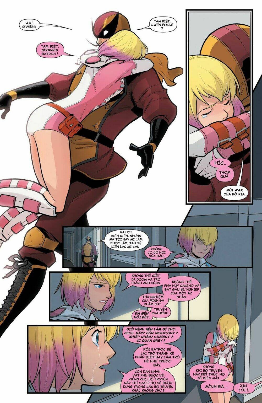 Gwenpool Siêu Phàm Chapter 21: Gwen sẽ về đâu ? - Next Chapter 22