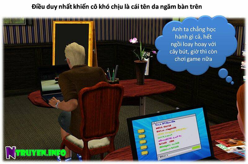 Truyện Sims - Bí Mật Màu Xanh Chapter 2 - Next 