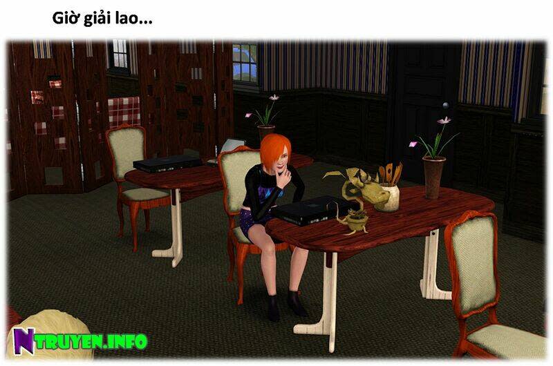 Truyện Sims - Bí Mật Màu Xanh Chapter 2 - Next 