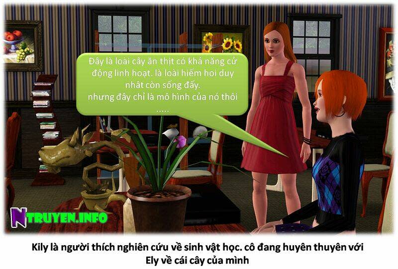 Truyện Sims - Bí Mật Màu Xanh Chapter 2 - Next 