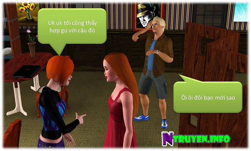 Truyện Sims - Bí Mật Màu Xanh Chapter 2 - Next 