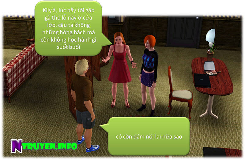 Truyện Sims - Bí Mật Màu Xanh Chapter 2 - Next 