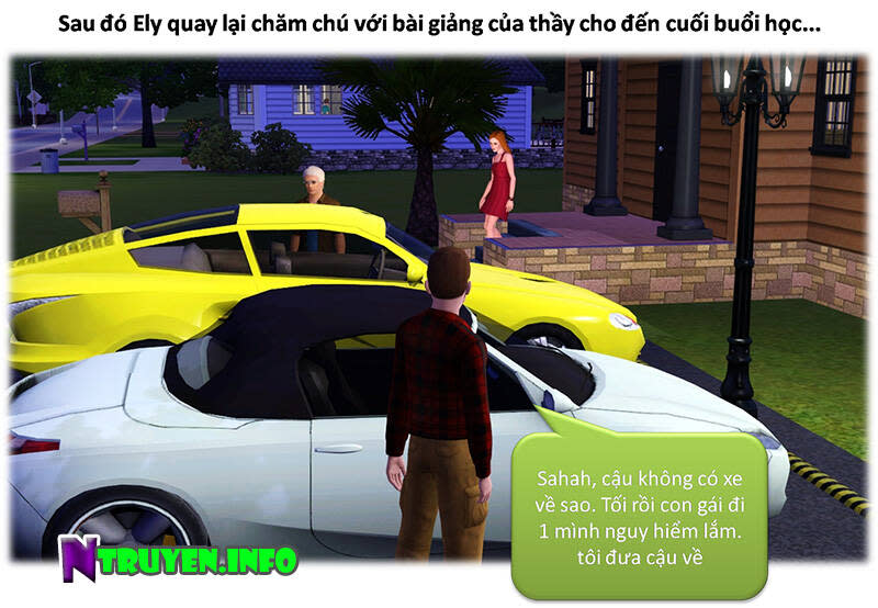 Truyện Sims - Bí Mật Màu Xanh Chapter 2 - Next 