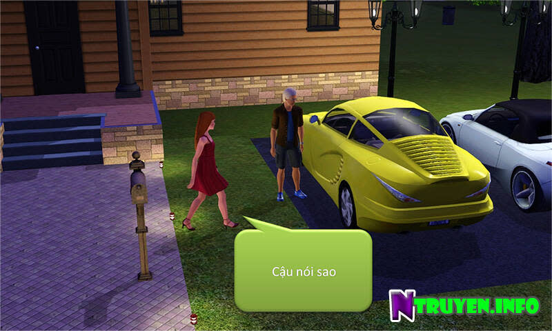 Truyện Sims - Bí Mật Màu Xanh Chapter 2 - Next 