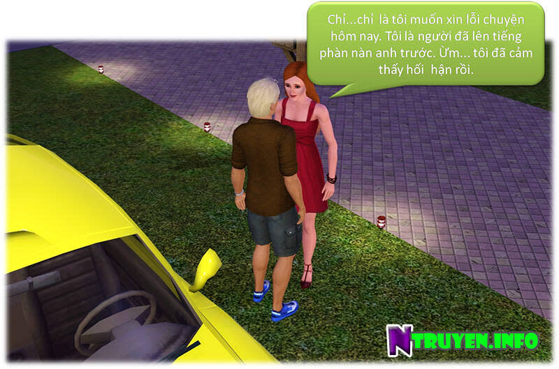 Truyện Sims - Bí Mật Màu Xanh Chapter 2 - Next 