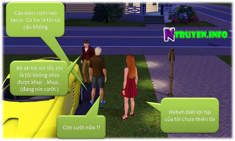 Truyện Sims - Bí Mật Màu Xanh Chapter 2 - Next 