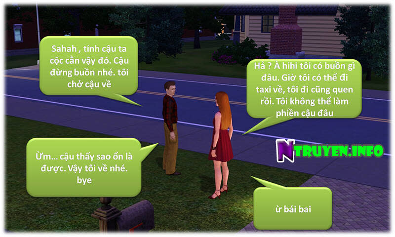 Truyện Sims - Bí Mật Màu Xanh Chapter 2 - Next 