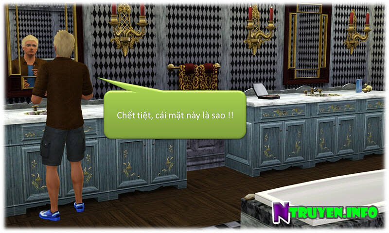 Truyện Sims - Bí Mật Màu Xanh Chapter 2 - Next 