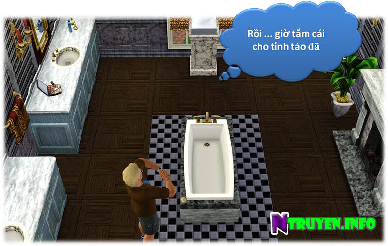 Truyện Sims - Bí Mật Màu Xanh Chapter 2 - Next 