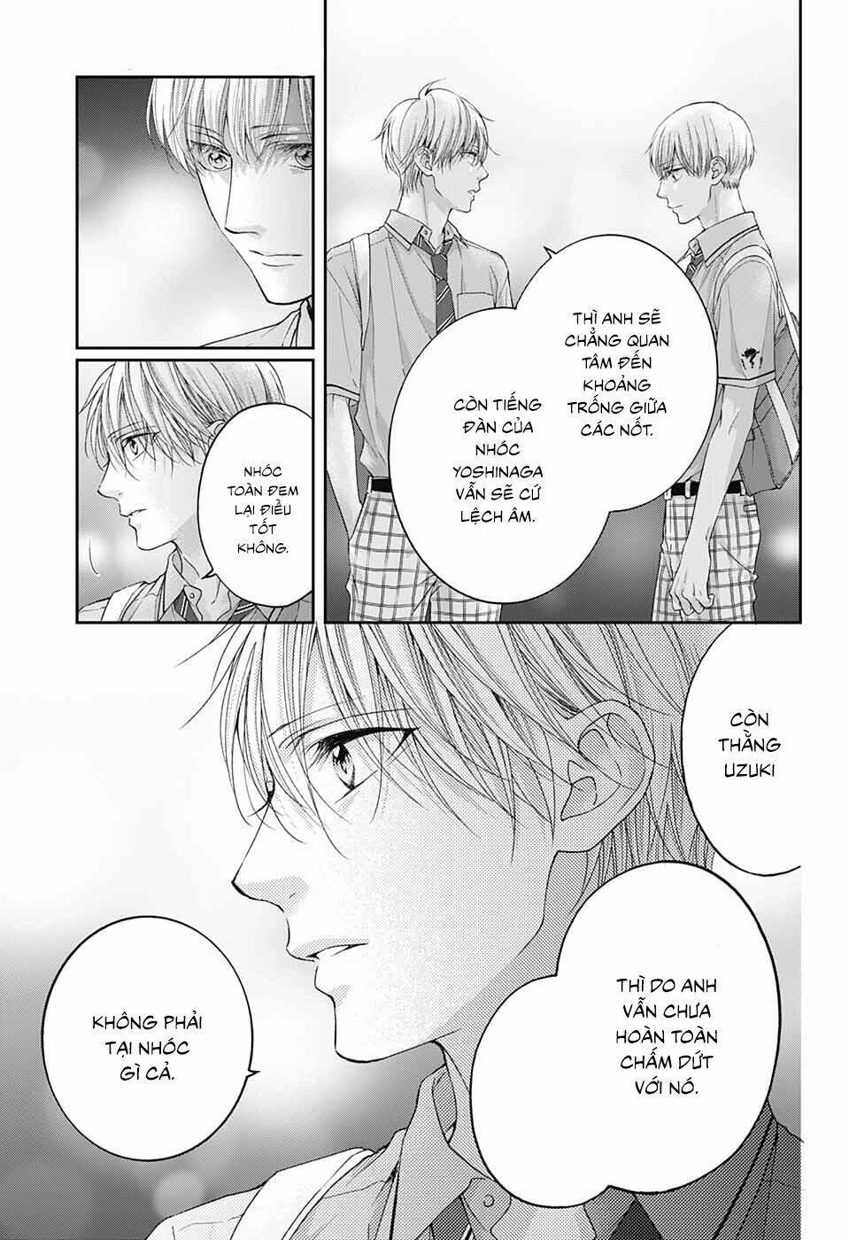 kono oto tomare! chương 102 - Next chapter 103: sự chân thành sau lớp bùn