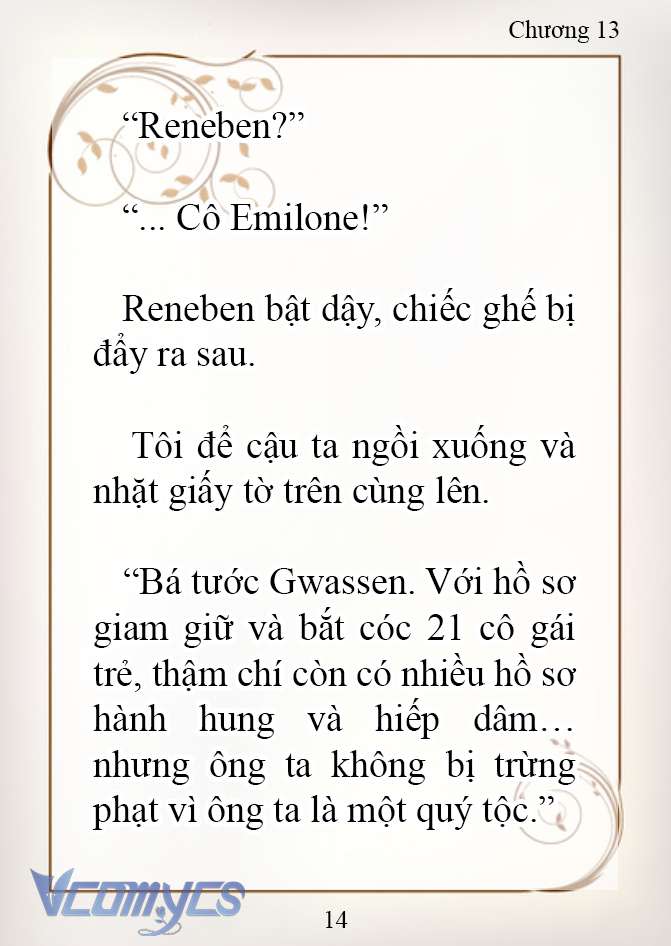 [Novel] Mê Lộ Của Emilone Chap 13 - Trang 2