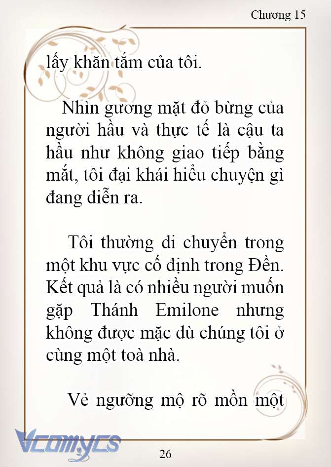 [Novel] Mê Lộ Của Emilone Chap 15 - Trang 2