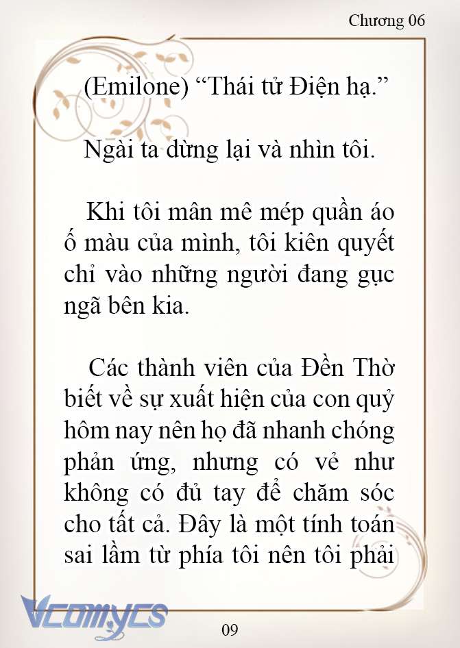 [Novel] Mê Lộ Của Emilone Chap 6 - Trang 2