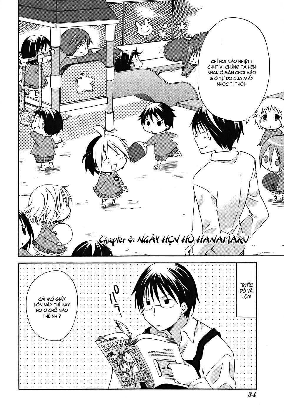 Hanamaru Youchien Chapter 3 - Trang 2