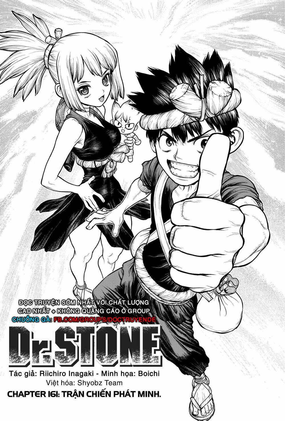 dr.stone - hồi sinh thế giới chapter 161 - Trang 2