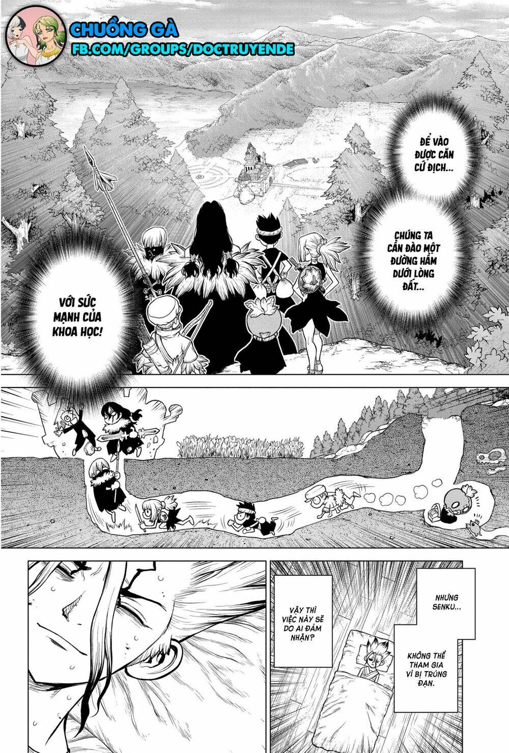 dr.stone - hồi sinh thế giới chapter 161 - Trang 2