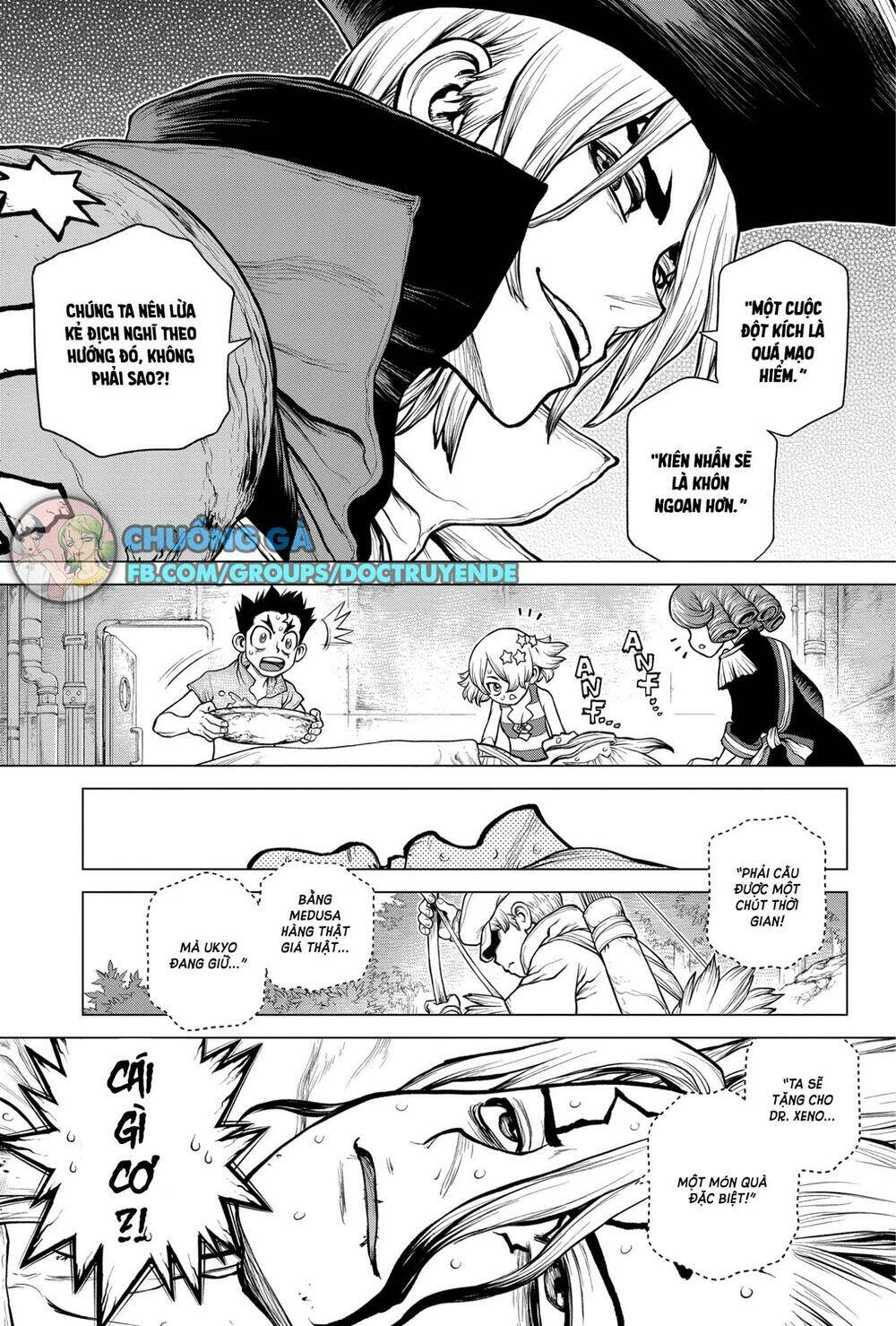 dr.stone - hồi sinh thế giới chapter 161 - Trang 2