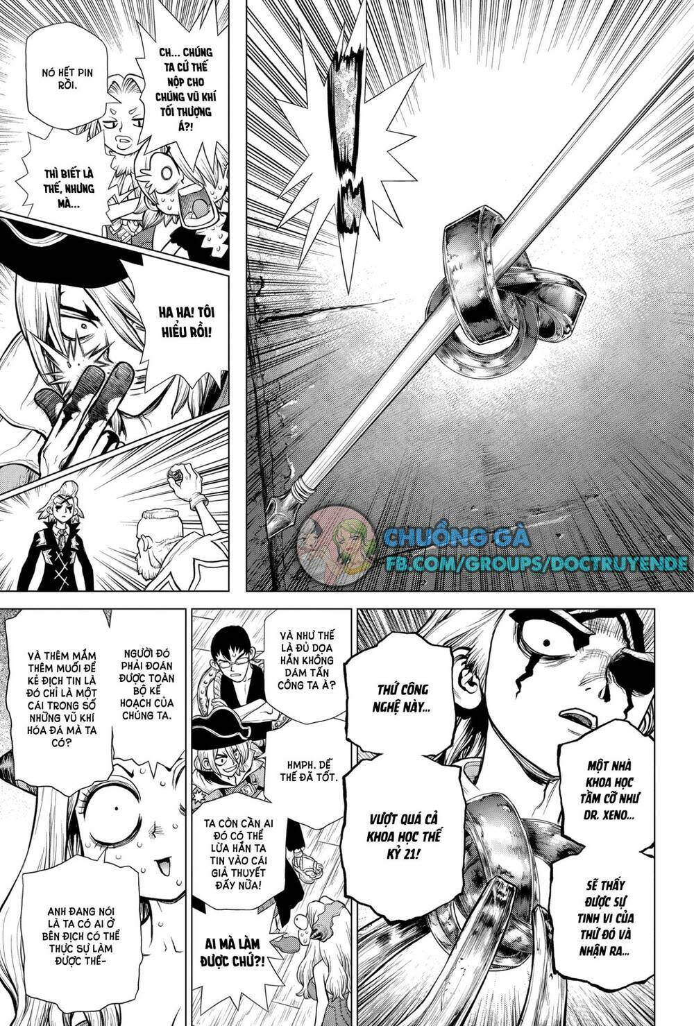 dr.stone - hồi sinh thế giới chapter 161 - Trang 2