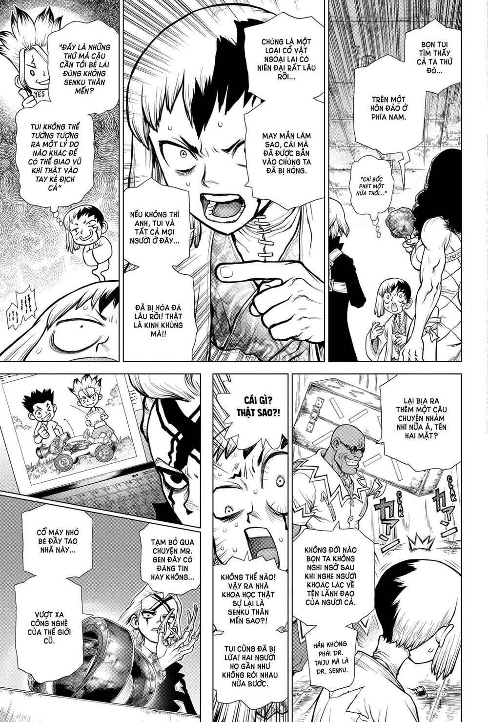 dr.stone - hồi sinh thế giới chapter 161 - Trang 2