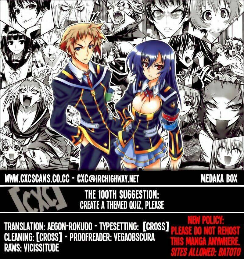 medaka box chương 100 - Next chương 101