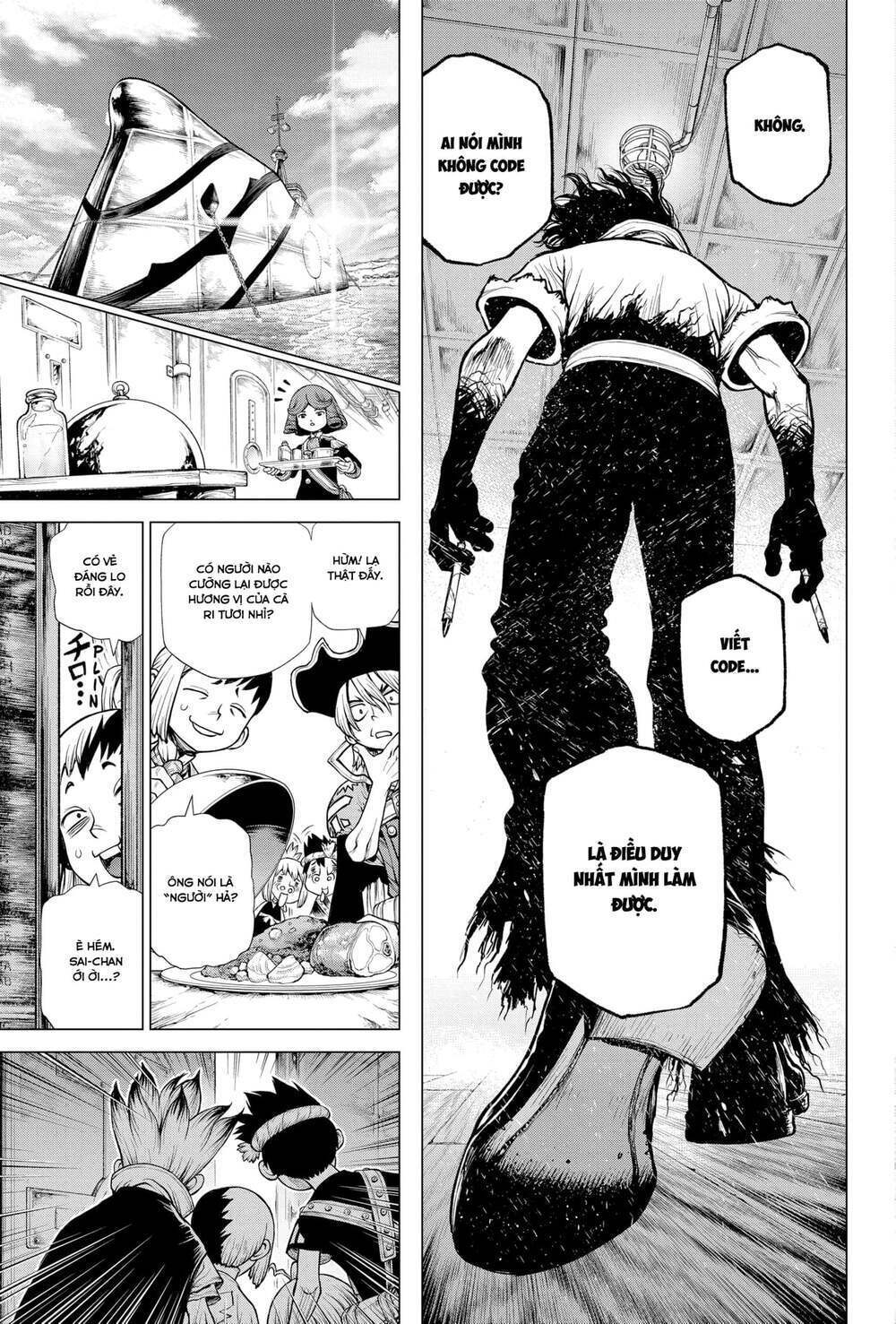 dr.stone - hồi sinh thế giới chapter 205 - Trang 2