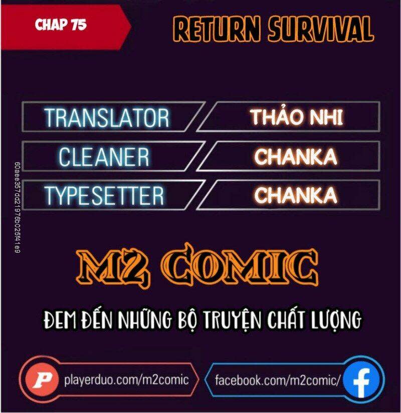 trở lại ngày tận thế Chapter 75 - Next Chapter 76