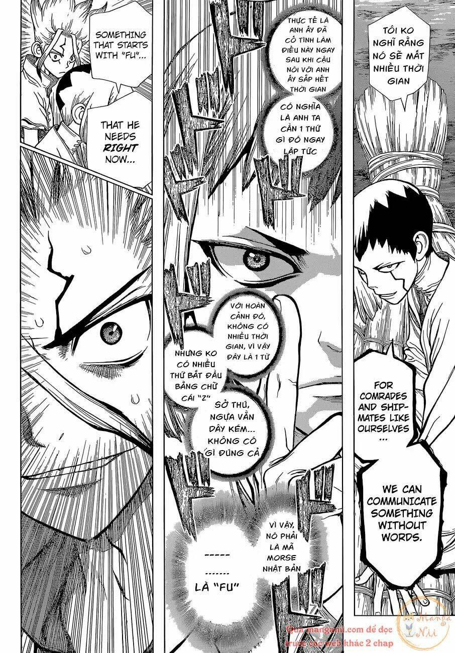 dr.stone - hồi sinh thế giới chapter 118 - Trang 2