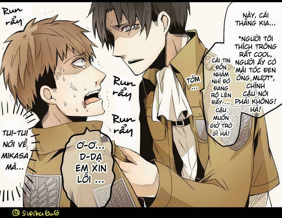 Tấn Công Người Khổng Lồ - Doujinshi Jean Kirstein Chapter 8 - Next Chapter 9