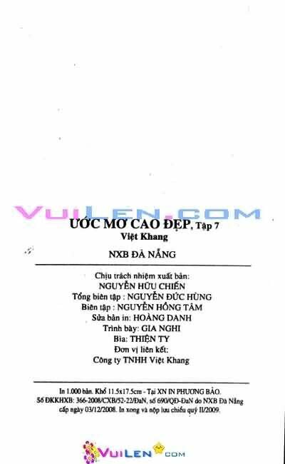 Ước Mơ Cao Đẹp Chapter 7 - Trang 2