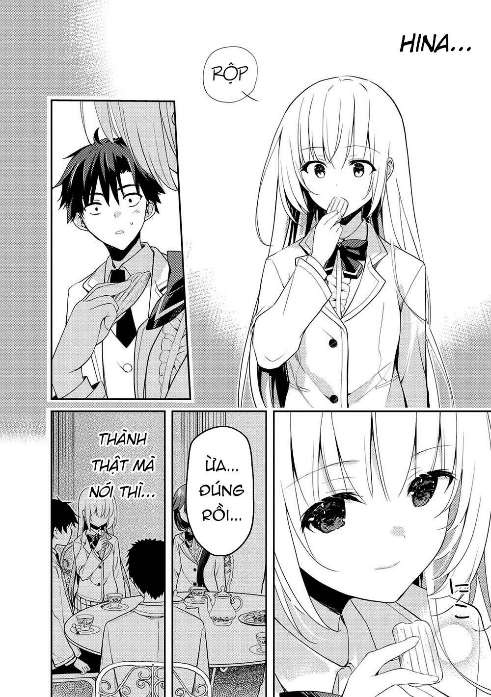 saijo no osewa takane no hana-darakena meimon-kou de, gakuin ichi no ojou-sama chapter 11: (phần 1) - Trang 2