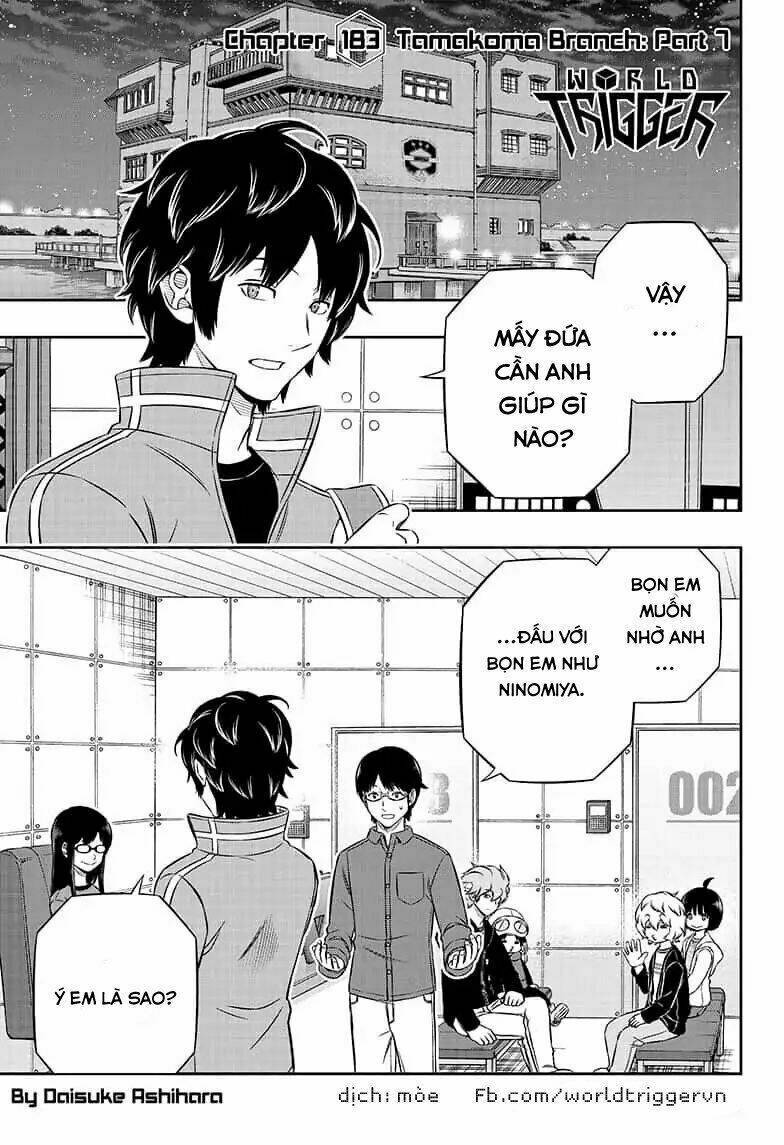 kỉ nguyên trigger chapter 183: - chi nhánh tamakoma phần 7 - Next chapter 184: - Đội yuba