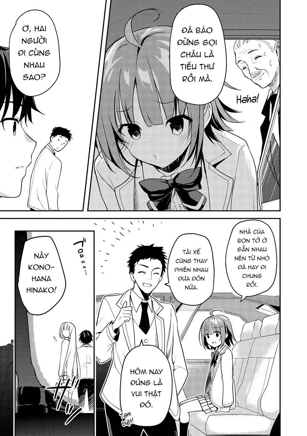 saijo no osewa takane no hana-darakena meimon-kou de, gakuin ichi no ojou-sama chapter 11: (phần 1) - Trang 2