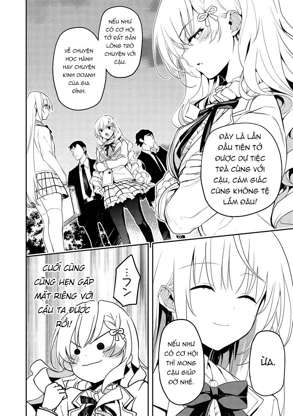 saijo no osewa takane no hana-darakena meimon-kou de, gakuin ichi no ojou-sama chapter 11: (phần 1) - Trang 2