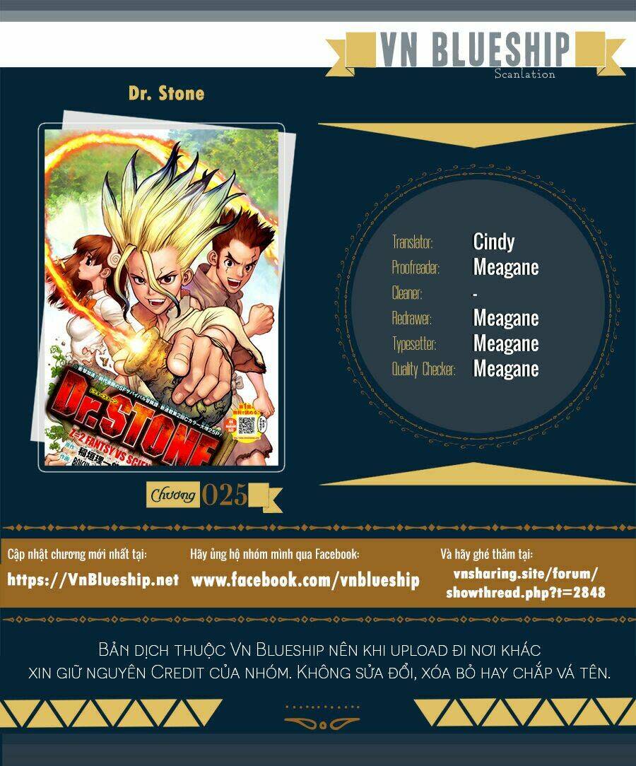 dr.stone - hồi sinh thế giới chapter 25 - Trang 2