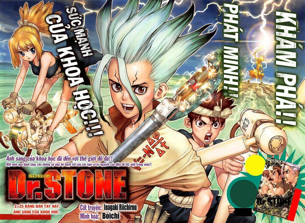 dr.stone - hồi sinh thế giới chapter 25 - Trang 2