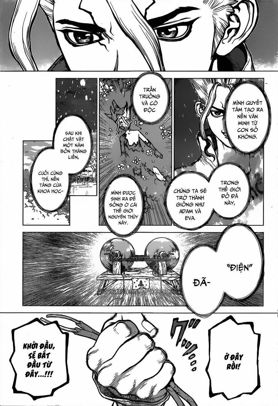 dr.stone - hồi sinh thế giới chapter 25 - Trang 2