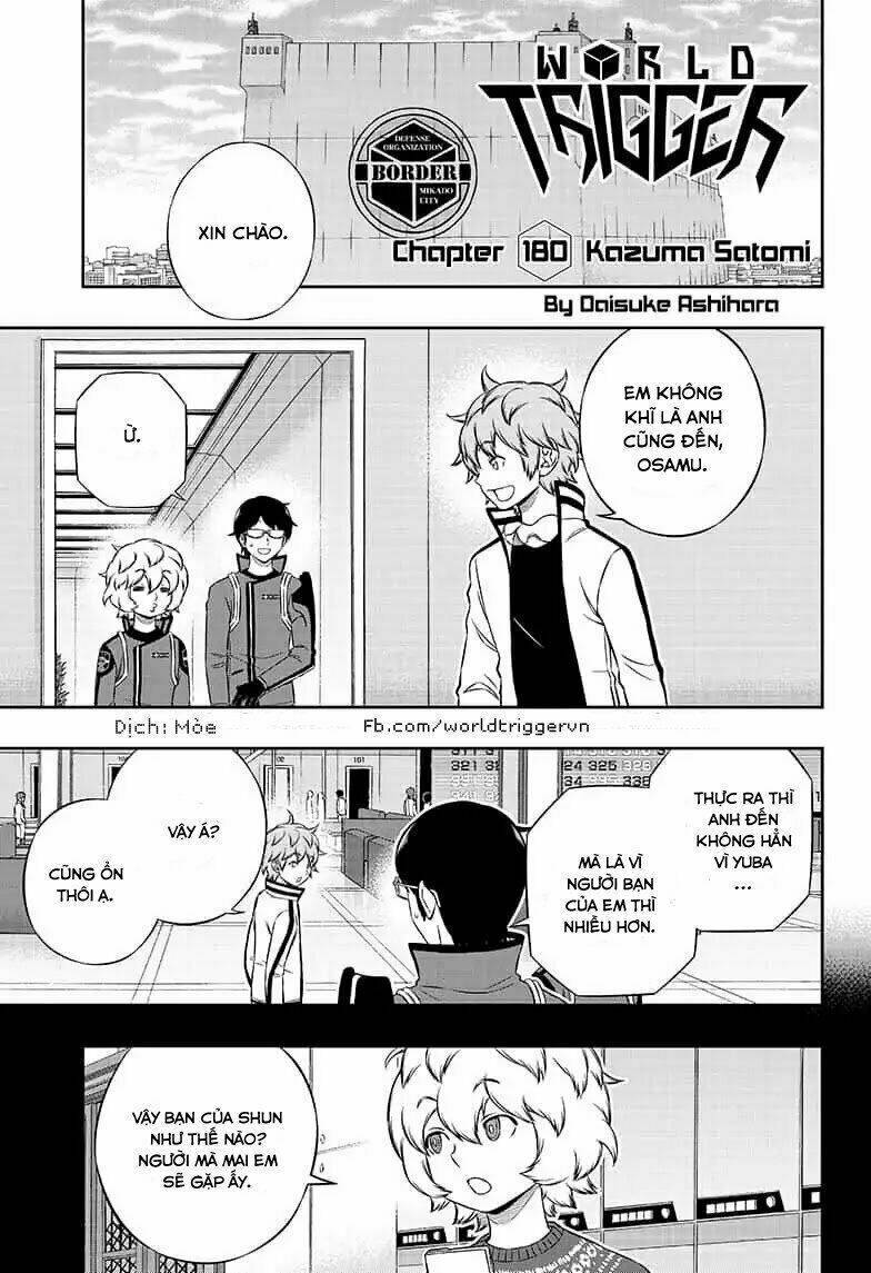 kỉ nguyên trigger chapter 180: - kazuma satomi - Next chapter 181: - takuma yuba