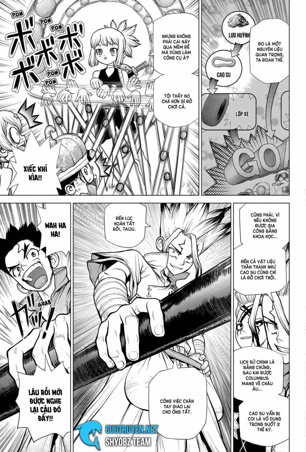 dr.stone - hồi sinh thế giới chapter 175 - Trang 2