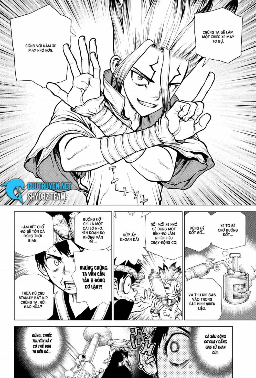 dr.stone - hồi sinh thế giới chapter 175 - Trang 2