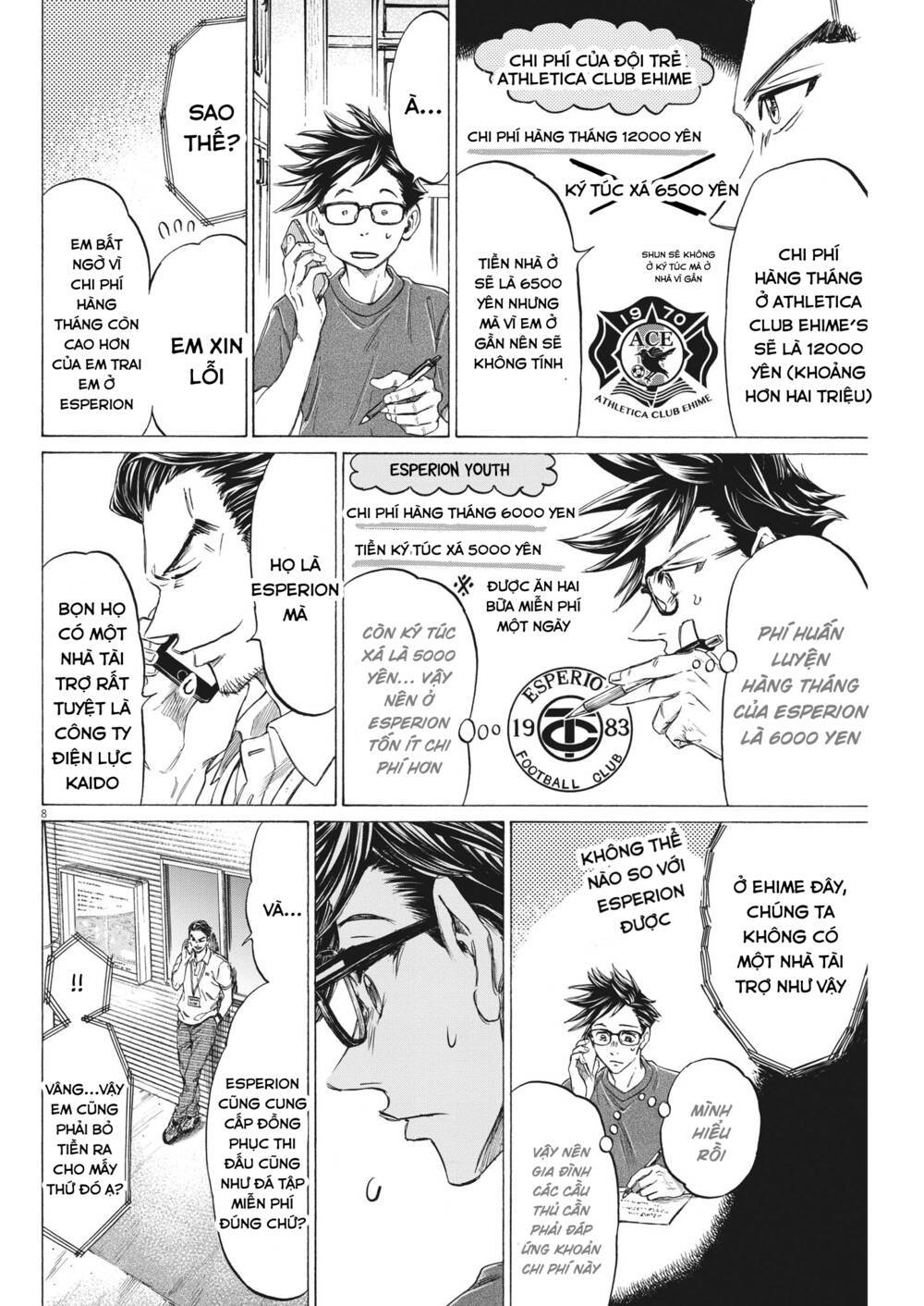 ao ashi brotherfoot chapter 7 - Next chapter 8