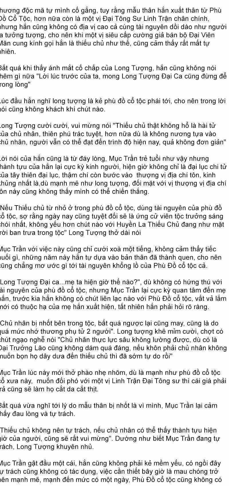 Đại chúa tể truyện chữ (bản dịch) Chapter 1277 - Next Chapter 1278