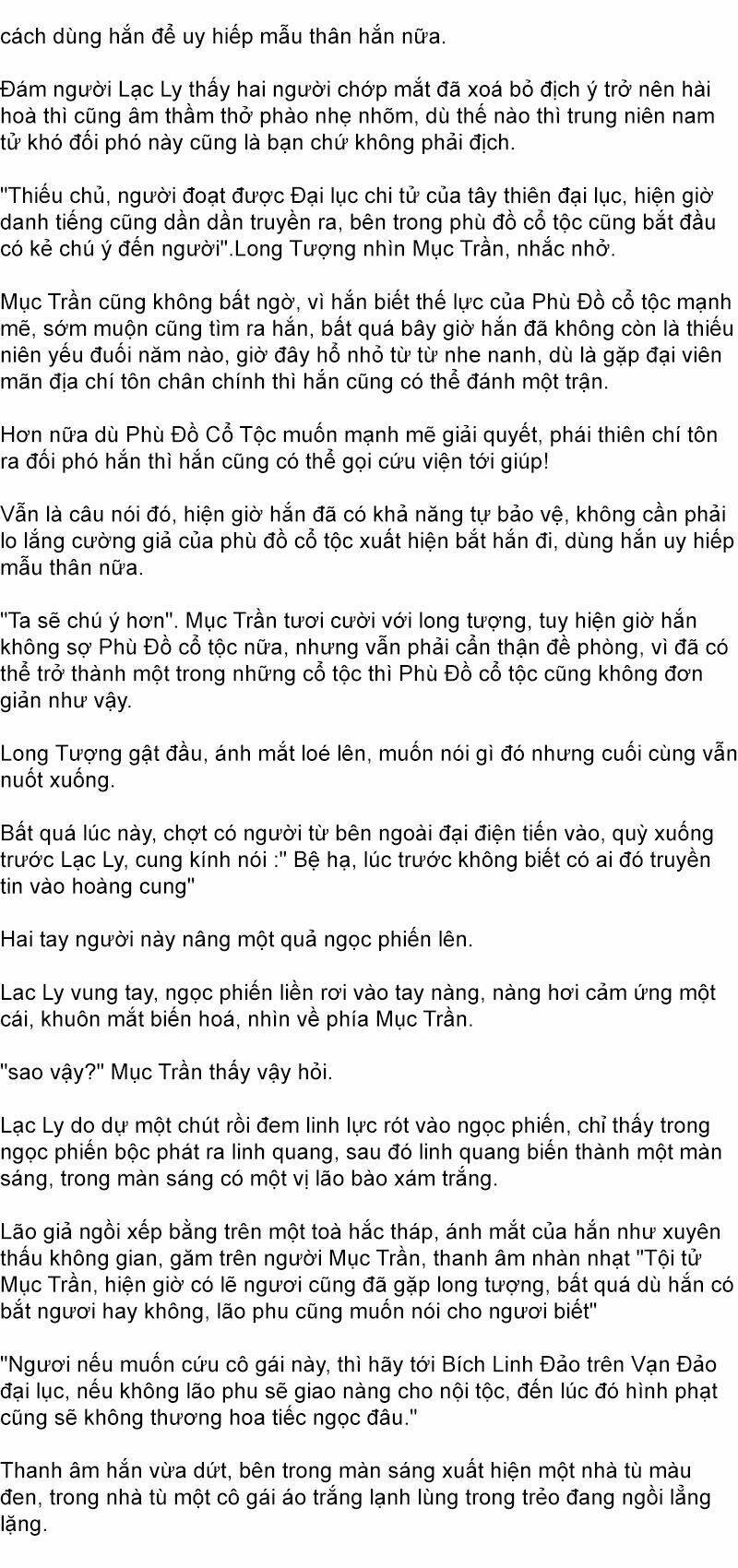 Đại chúa tể truyện chữ (bản dịch) Chapter 1277 - Next Chapter 1278