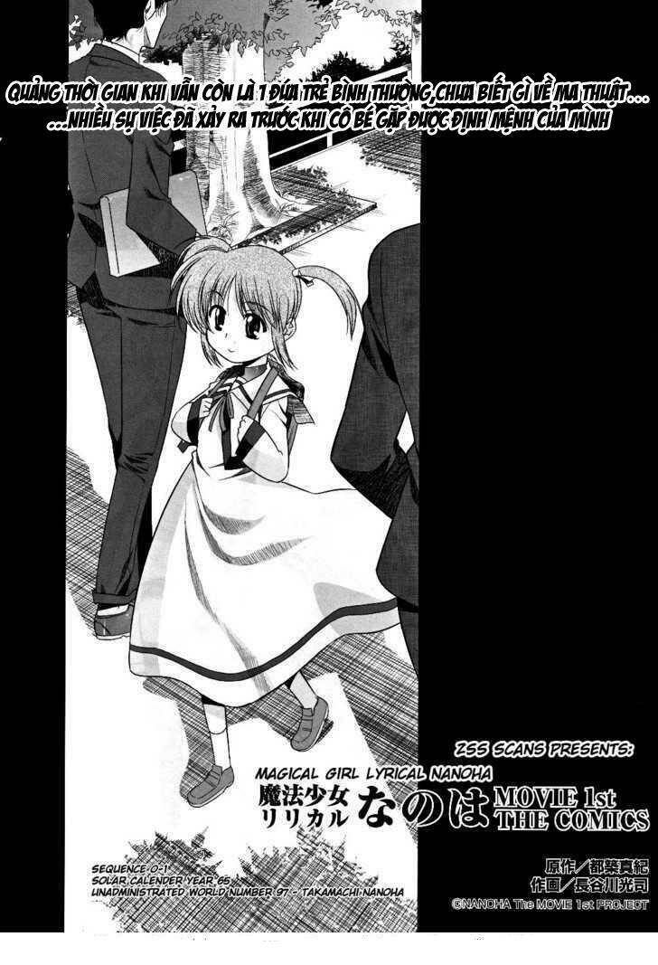 Mahou Shoujo Lyrical Nanoha Movie 1st the Comics Manga Chapter 1 - Trang 2