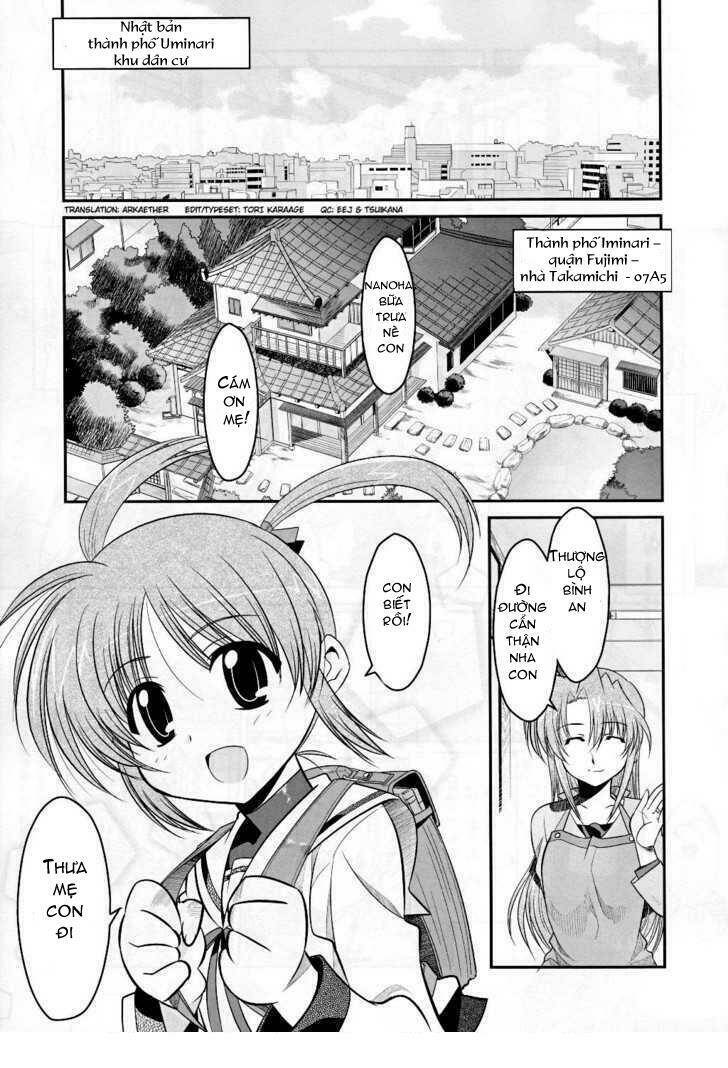 Mahou Shoujo Lyrical Nanoha Movie 1st the Comics Manga Chapter 1 - Trang 2