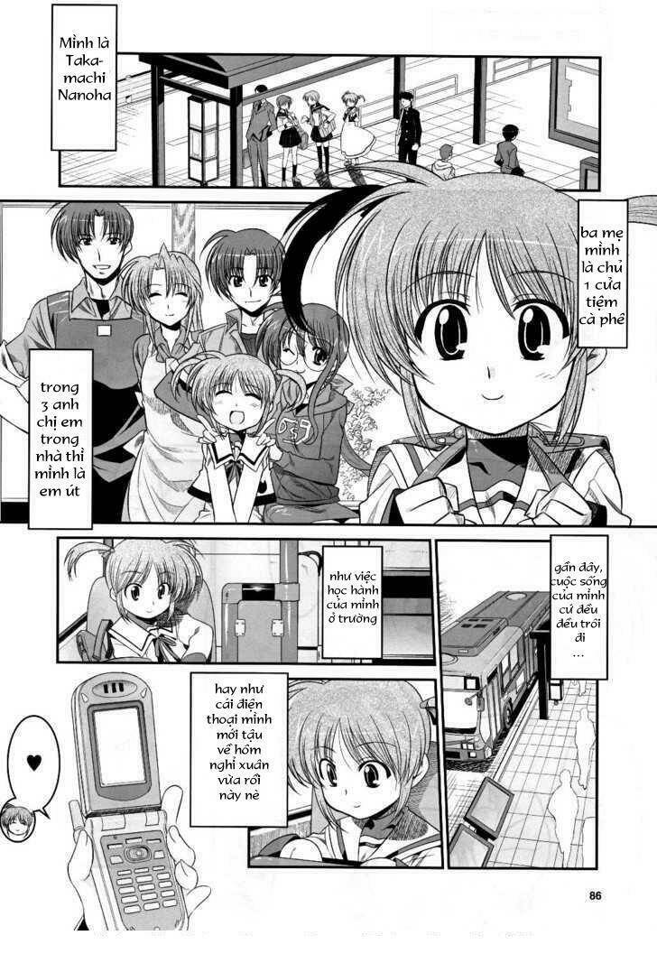 Mahou Shoujo Lyrical Nanoha Movie 1st the Comics Manga Chapter 1 - Trang 2