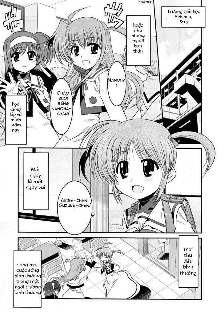 Mahou Shoujo Lyrical Nanoha Movie 1st the Comics Manga Chapter 1 - Trang 2