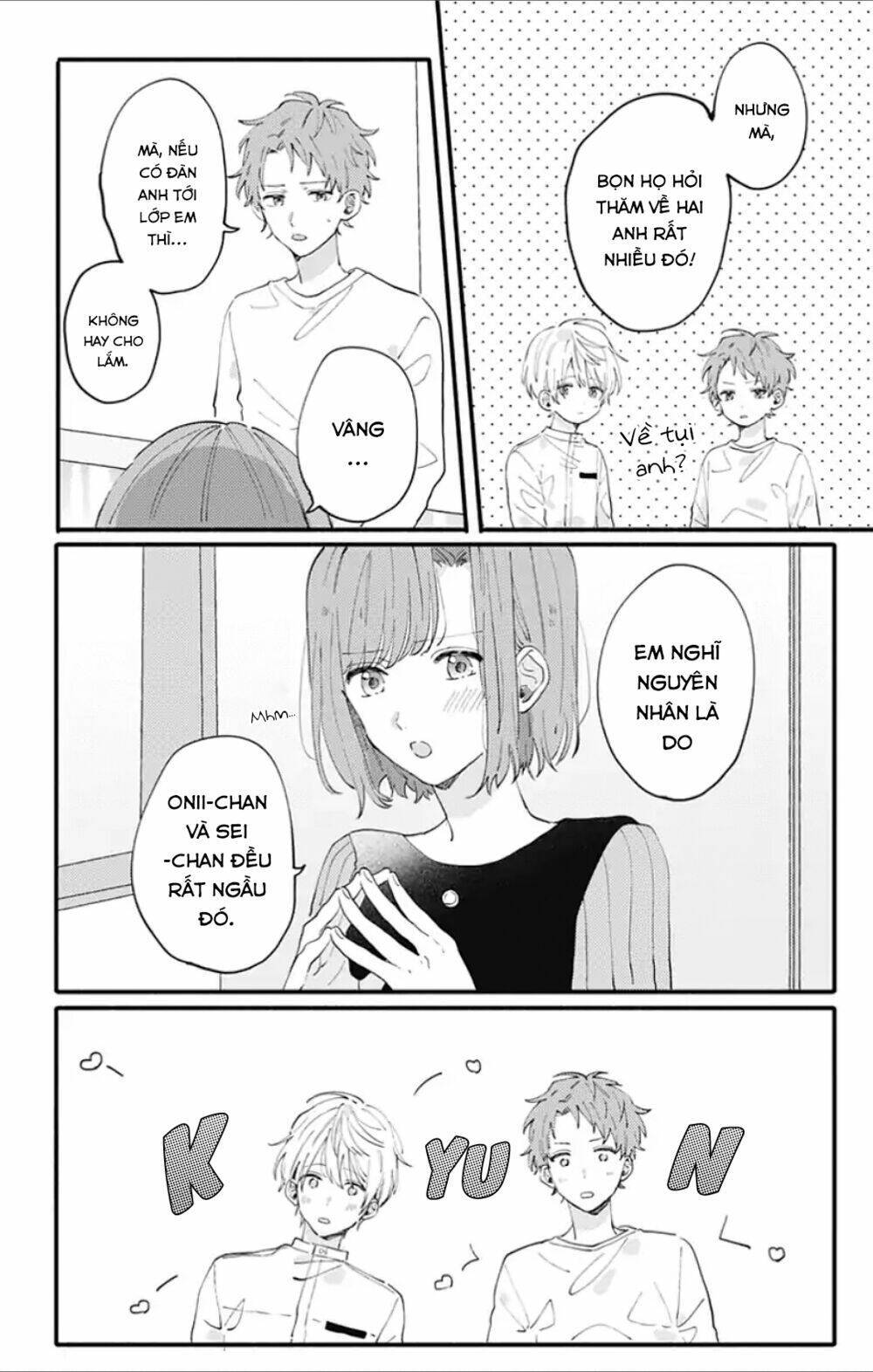 sei-chan, your love is too much! chapter 4 - Trang 2