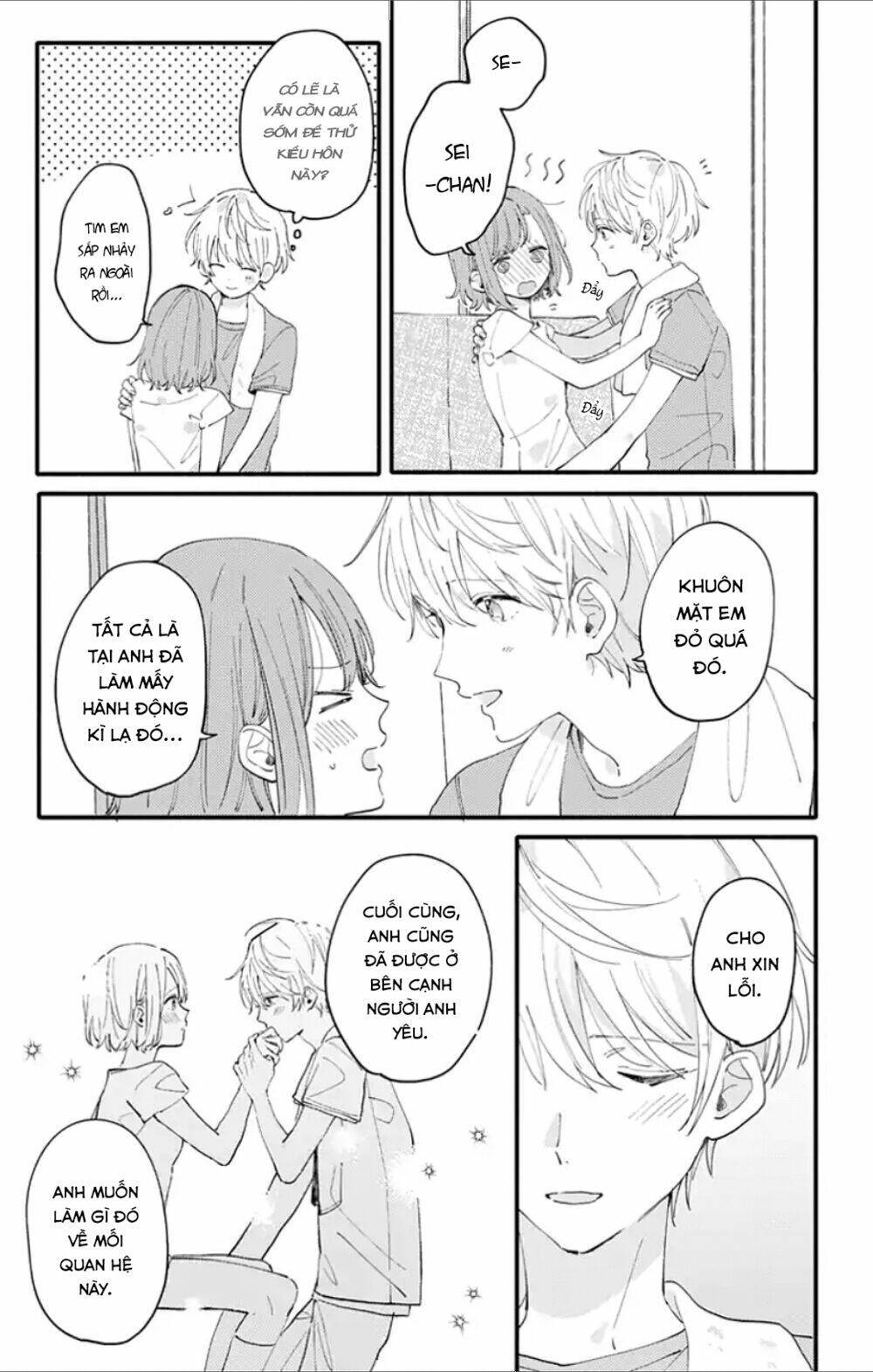 sei-chan, your love is too much! chapter 4 - Trang 2