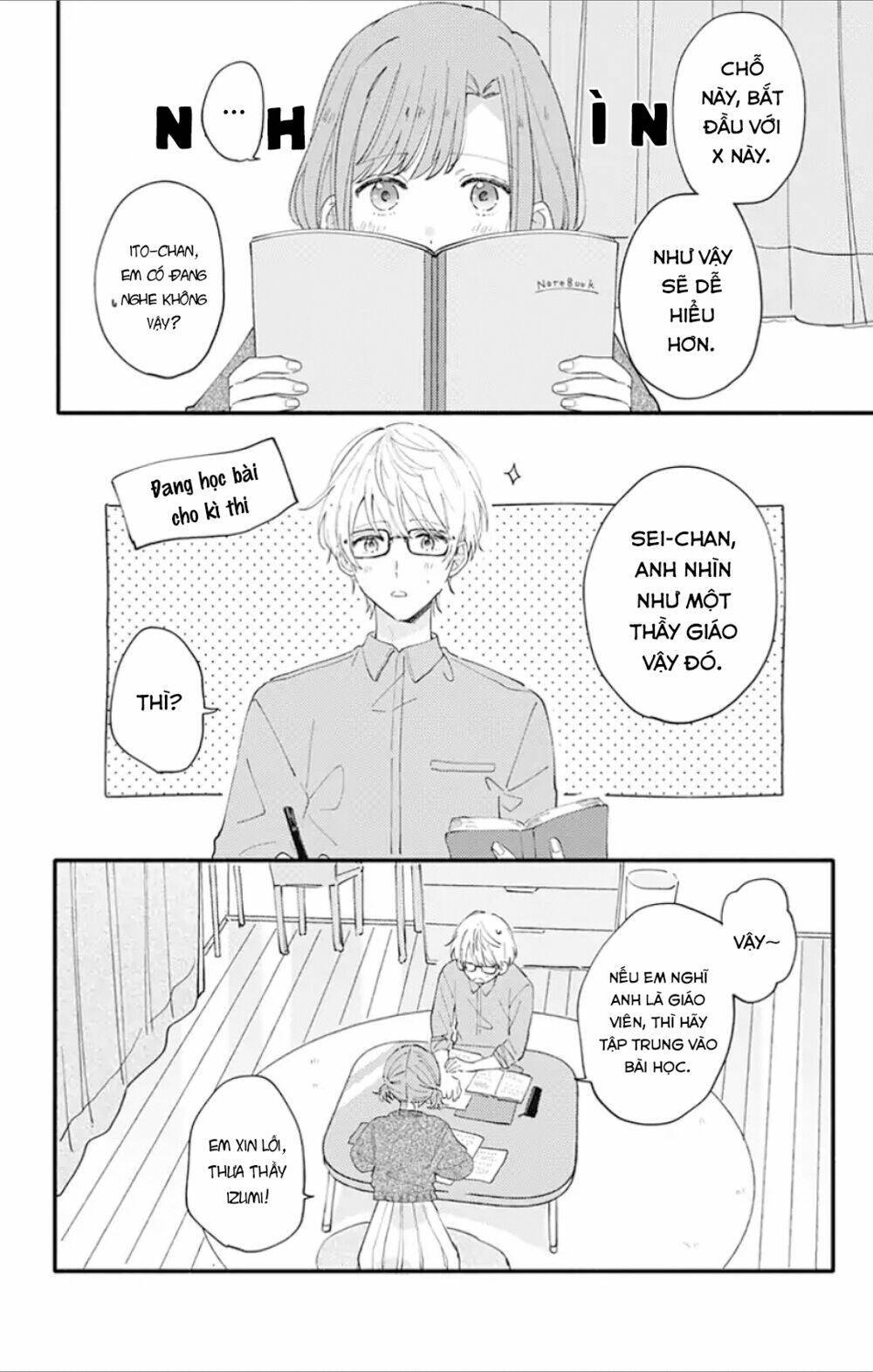 sei-chan, your love is too much! chapter 6 - Trang 2